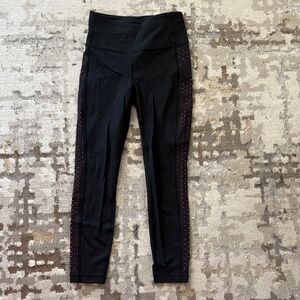 Lululemon Leggings with Eyelet Detail